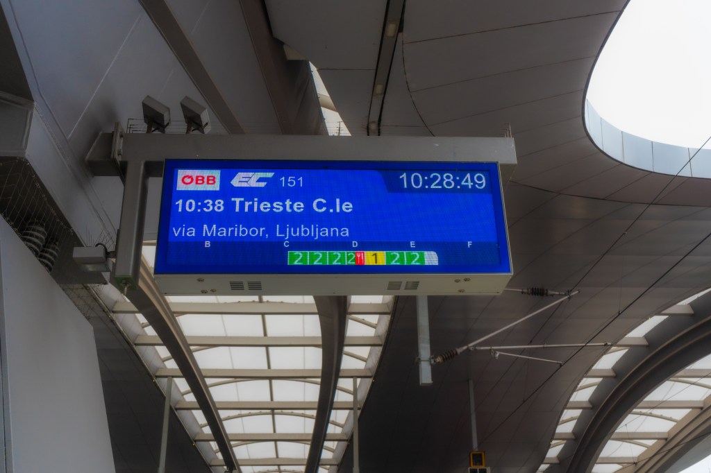 Über die Südbahn nach Triest – Teil 2: EC 151&nbsp;Emona